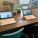 twee laptops met hartritmes